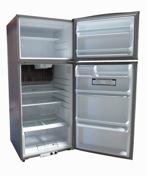EZ Freeze 15 Cubic Foot Stainless Steel Gas Refrigerator - Image 2